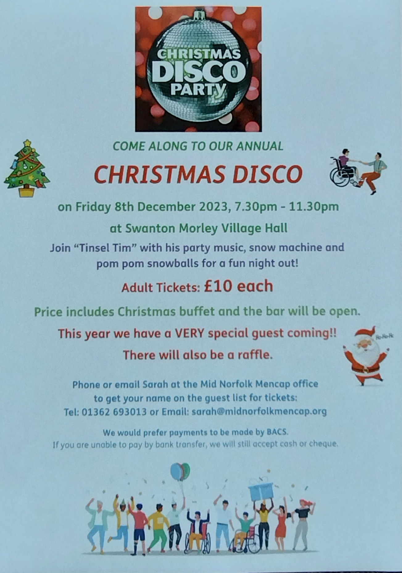 Fundraising Christmas Disco 2023 image