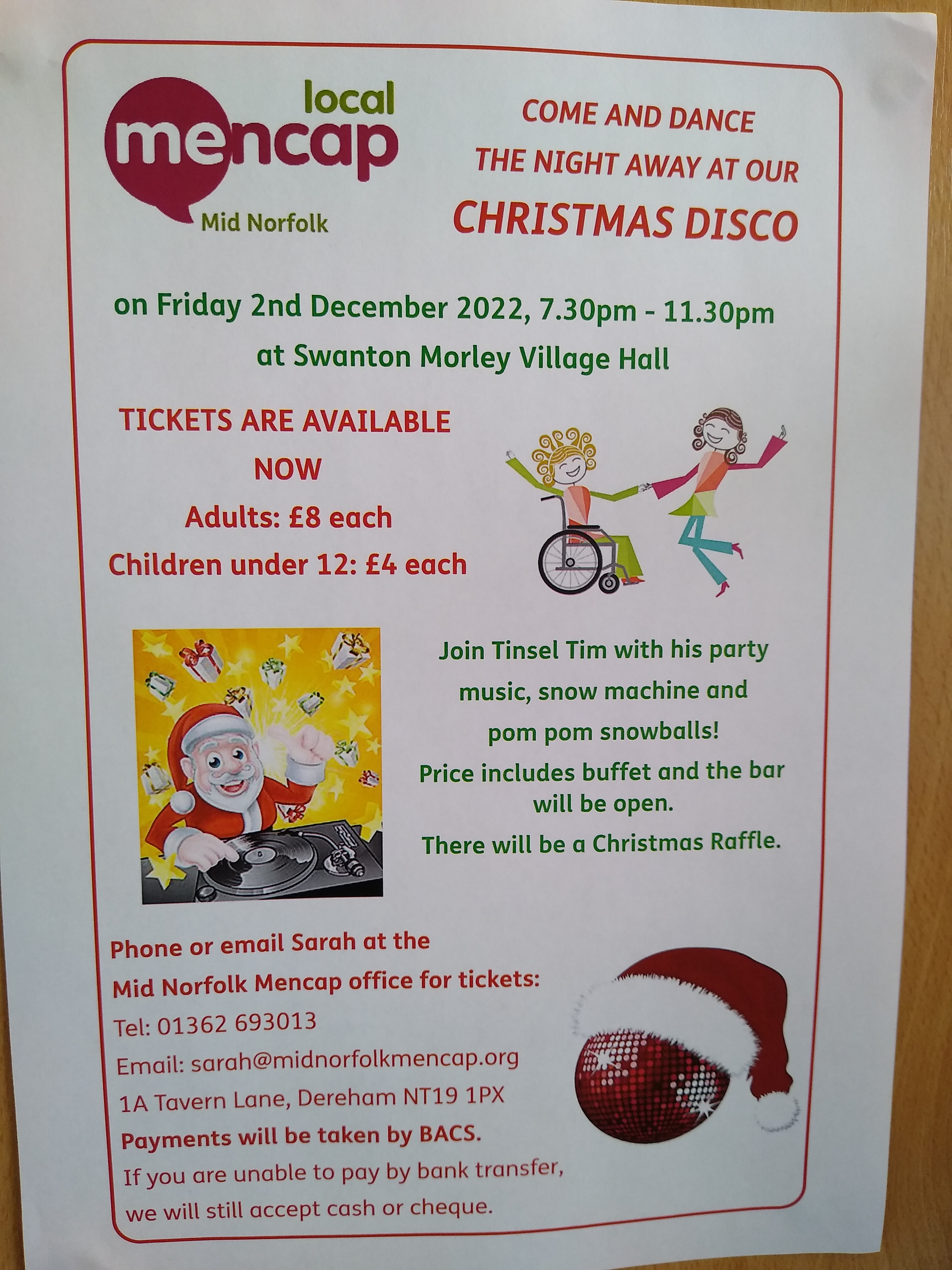 Christmas Disco, Fri 2nd December 2022 image